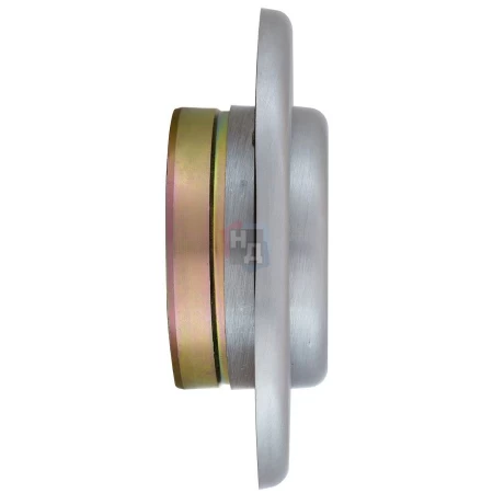 Броненакладка врезная Disec BDS16 Sferik OVAL+ROUND внешняя нержавеющая сталь