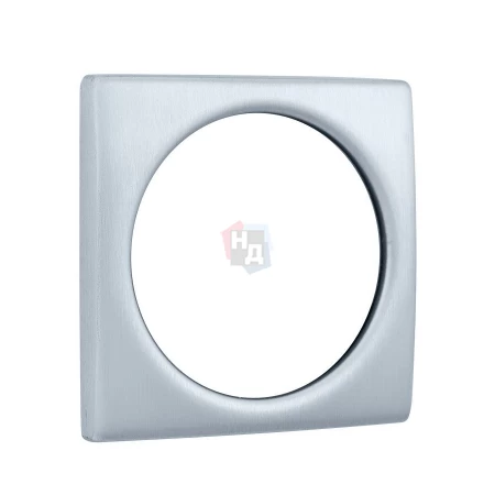 Накладка на броненакладку Disec KT3794 SQUARE хром матовый