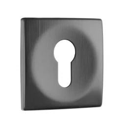 Декоративная накладка под цилиндр Disec KT3796 SQUARE черный