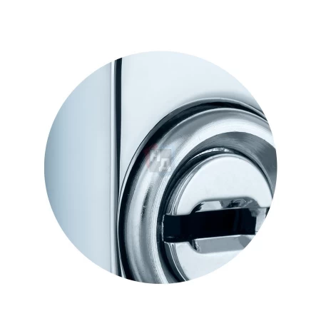 Броненакладка накладная Viro 809 Universal Spranga PLATE хром полированный