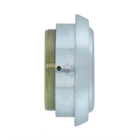 Броненакладка врезная Disec BKS260 Monolito Milano Kripton ROUND внешняя хром матовый
