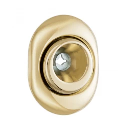 Броненакладка врезная Mul-T-Lock A625 OVAL внешняя латунь pvd (под ключ OMEGA)