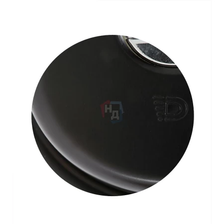 Броненакладка врезная Disec BDS16 Sferik OVAL+ROUND внешняя черный