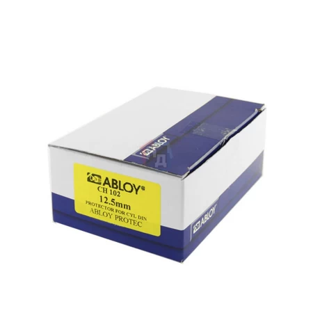 Броненакладка накладная Abloy CH102 h.12,5мм PLATE хром сатин