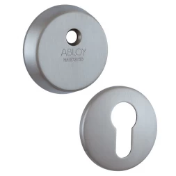 Броненакладка накладная Abloy CH101 h.12,5мм ROUND нержавеющая сталь