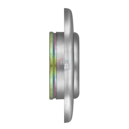 Броненакладка врезная Disec BD16D4 Sferik OVAL внешняя нержавеющая сталь