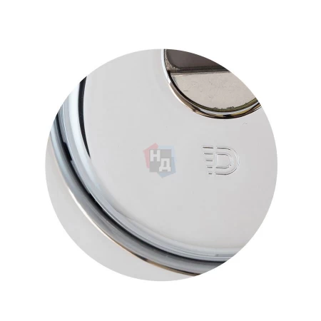 Броненакладка врезная Disec BDS16 Sferik OVAL+ROUND внешняя хром полированный