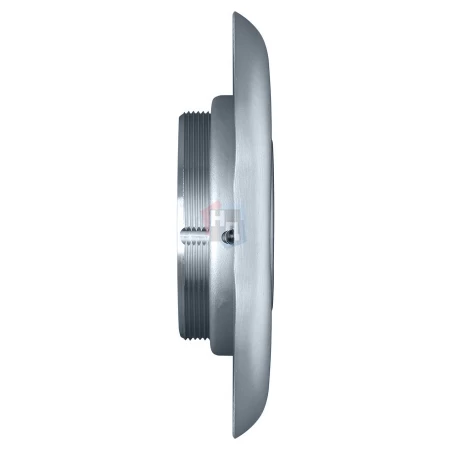 Броненакладка врезная Disec BD108 Monolito OVAL внешняя хром матовый (под ключ OMEGA)