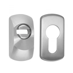 Броненакладка накладная Disec SG19 Guard OVAL нержавеющая сталь