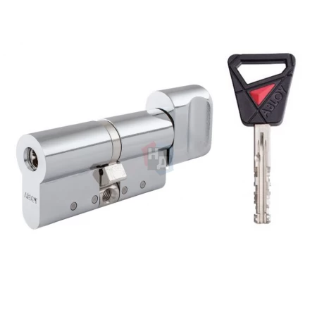Цилиндр Abloy Novel 94 (47,5x46,5) CY321 ключ-тумблер CR хром