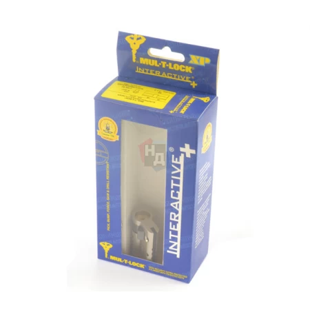 Цилиндр MUL-T-LOCK MTL600/Interactive+ 64,5 (55x9,5) ключ-половинка NST никель сатин