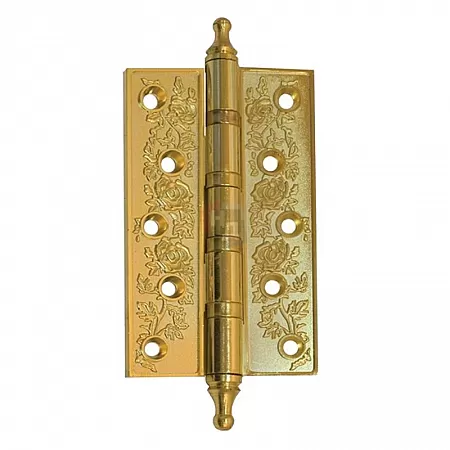 Петля дверная врезная RDA Antique Collection 125*75 золото (универсальная)
