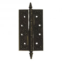 Петля дверная врезная RDA Antique Collection 125*75 бронза античная (правая)