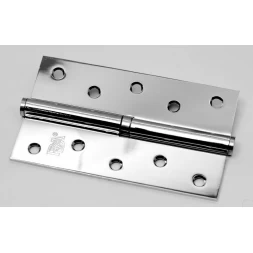 Петля дверная врезная RDA 125*75*2,5 хром полированный (левая)