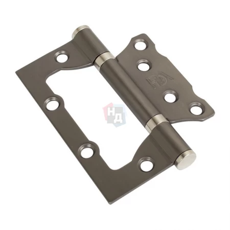Петля дверная накладная RDA 100*75*2,5 титан