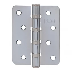 Петля дверная врезная RDA R7 100*75*2,5 хром матовый (универсальная)