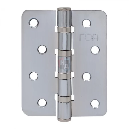 Петля дверная врезная RDA R7 100*75*2,5 хром матовый (универсальная)