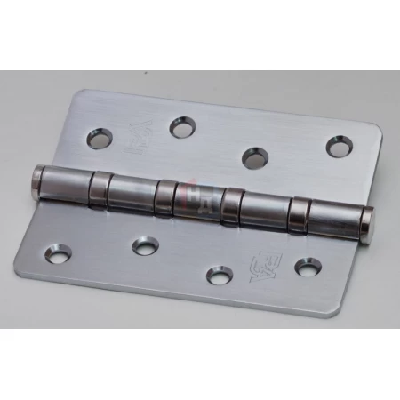 Петля дверная врезная RDA R5 100*75*2,5 никель матовый (универсальная)