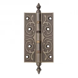 Петля дверная врезная RDA Antique Collection 125*75 бронза античная матовая (универсальная)