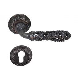 Дверная ручка RDA Antique Collection Серебро античное