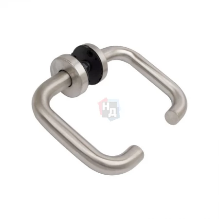 Дверная ручка Fimet 1801-2036К F60 Inox Нержавеющая сталь