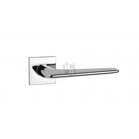 Дверная ручка Tupai 4164Q 5S-03 хром полированный