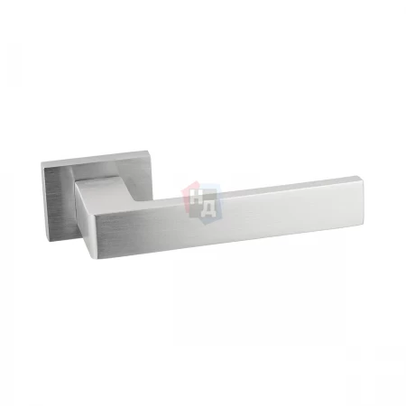 Дверная ручка Unique 355 ALU R080 хром матовый