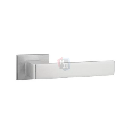 Дверная ручка Unique 355 ALU R080 хром матовый