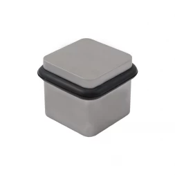Дверной стопор M&T Minimal TIN-C (без вставки) хром матовый