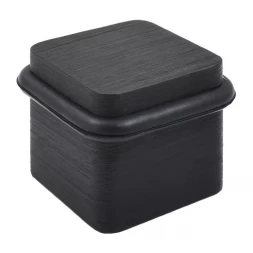 Дверной стопор M&T Minimal 087864 CR-K черный брашированый