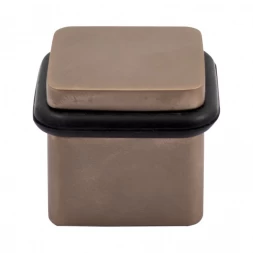 Дверной стопор M&T Minimal 003314 TIN-B титан / коричневый матовый