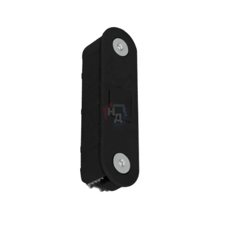 Ответная планка к фиксатору AGB Touch для алюминиевого короба черный (B024043093)