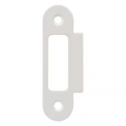 Ответная планка AGB Easy-Matic с ровным отбойником белый (B014021591)