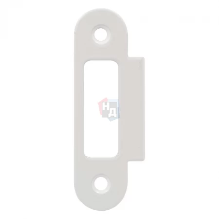 Ответная планка AGB Easy-Matic с ровным отбойником белый (B014021591)