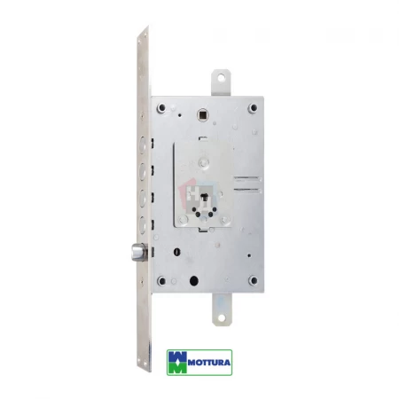 Замок врезной Mottura 3D.771 (3D771L80005CS) левый 3D Key (складной ключ)