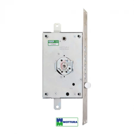 Замок врезной Mottura 3D.771 (3D771L80005CS) левый 3D Key (складной ключ)