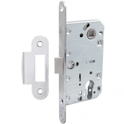 Замок межкомнатный Comit 81692 PZ хром матовый