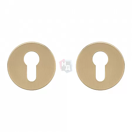 Накладка PZ Gavroche Z33-EH Gold Satin Brass латунь матовая