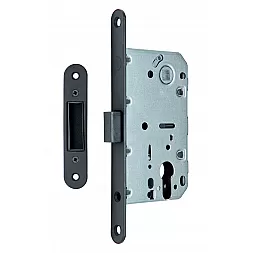 Замок магнитный межкомнатный PZ Gavroche GR 85M-EC Black черный