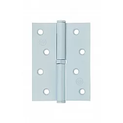 Петля дверная врезная Gavroche GR 100*75*2.5 B1 White белый правая
