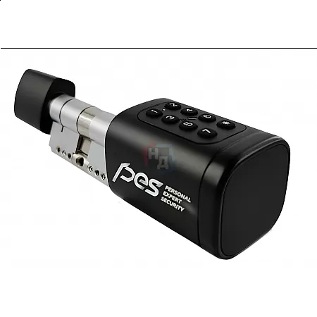 Смарт-цилиндр PES Cylinder 3 65 (35x30Т) ключ-тумблер черный