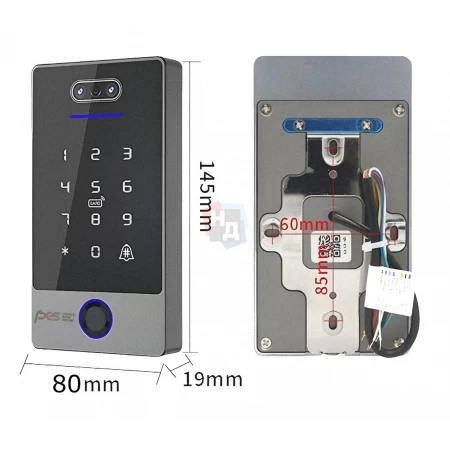 Умный контроллер доступа PES KeyPad Face с Face-ID