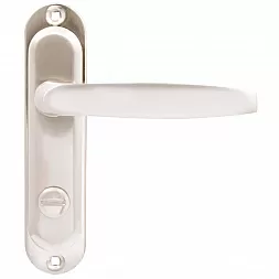 Ручка на планке Bruno 7035 WC 62мм никель матовый
