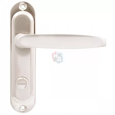 Ручка на планке Bruno 7035 WC 62мм никель матовый