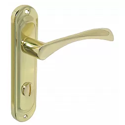 Ручка на планке Bruno 7025 WC 62мм никель матовый