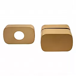 Накладка WC M&T Minimal 2.0 латунь матовая/титан