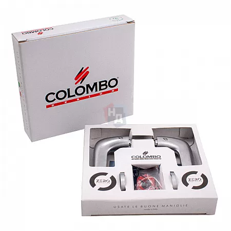 Дверная ручка Colombo Zero Roboquattro ID 41/0 хром матовый