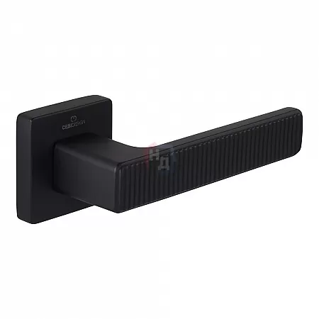 Ручка дверная CEBI ROOT PC24 черный матовый
