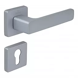 Ручка дверная CEBI FLAT PC05 матовый хром (с накладкой PZ)