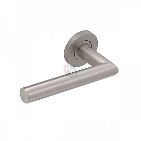 Дверная ручка CISA PL Angle круглая сталь нержавеющая